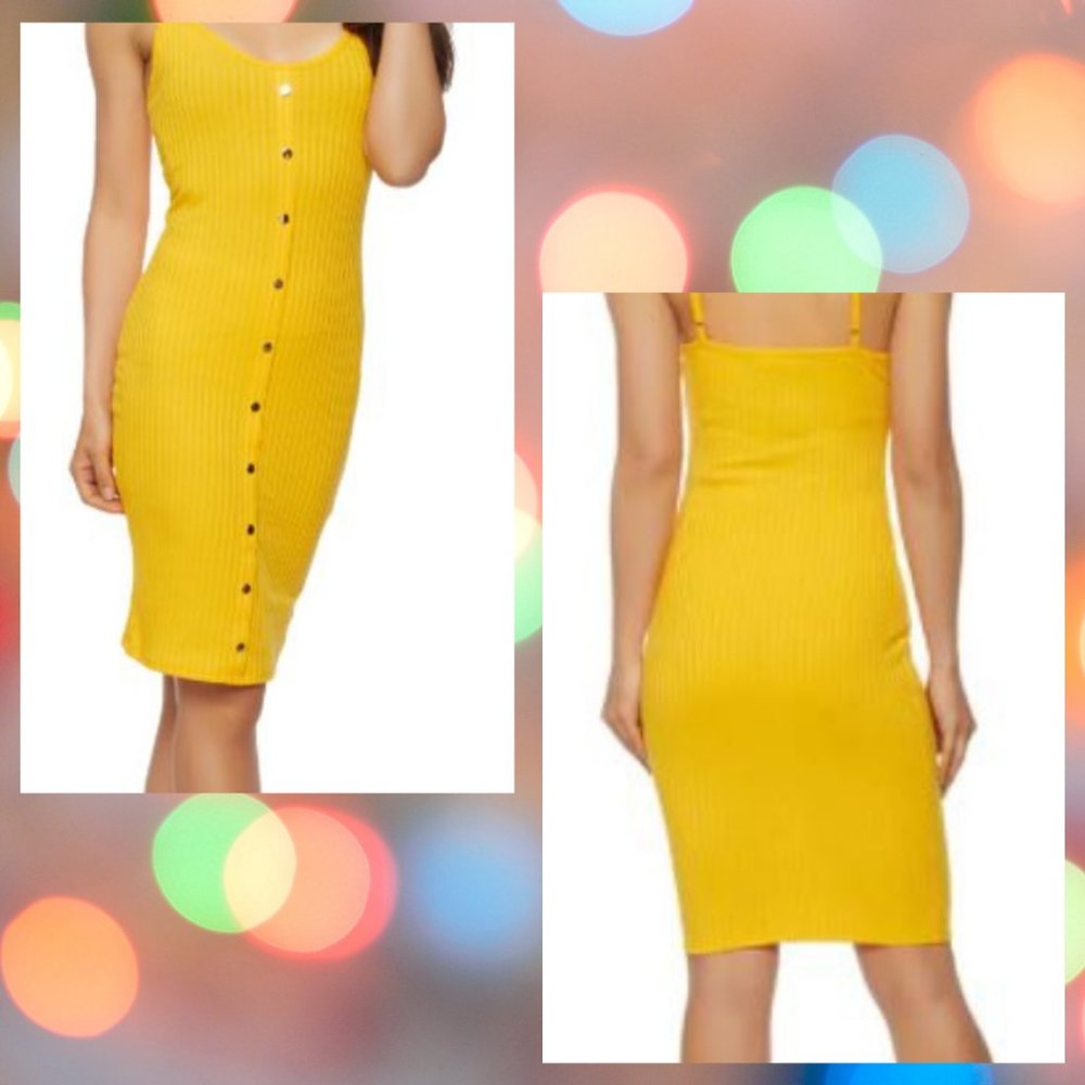 Ribbed Body Dress